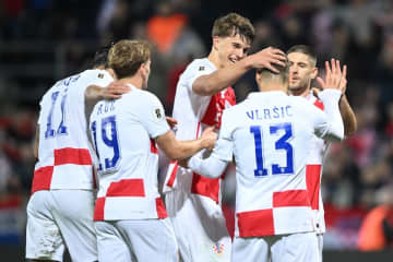クロアチア、4大会連続のW杯出場が決定！　フェロー諸島に3発逆転勝利…欧州予選無敗を継続