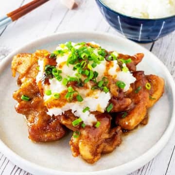 【唐揚げ×大根おろしが最強すぎ♡】「炊飯器が空っぽになった！」パクパク止まらん♪鶏の甘酢おろし