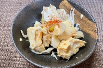 豆腐は手で崩して“ポッカレモン”かけて　超お手軽な「ねぎじゃこ和え」が晩酌に最高