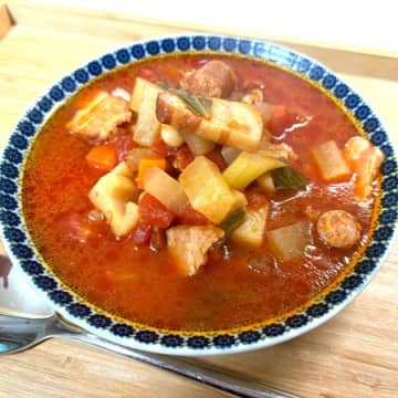 伊藤園 理想のトマトを使ってミネストローネを作ったらおいしすぎた！