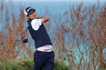 星野ら暫定9位、米男子ゴルフ　バミューダ選手権