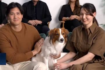 大谷と真美子夫人が見せた“絶妙な一瞬”　X発見…息ぴったりな共同作業が「阿吽の呼吸」