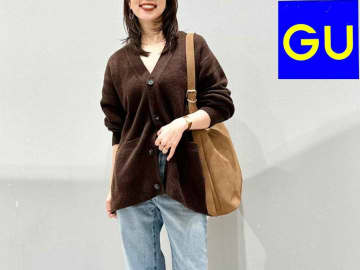 『ベストセラー』に納得！【GU】イロチ買いしたい♡「パフニットカーデ」