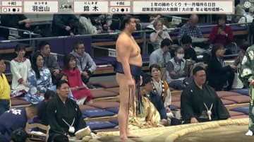「ちょっとデカくない？」「モノが違う」大銀杏の“存在感”にファン驚き 身長194センチ十両力士の取組での一コマ