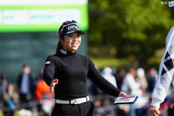 ＜速報＞佐久間朱莉が8バーディ「65」で急浮上　年間女王戴冠へフルスロットル