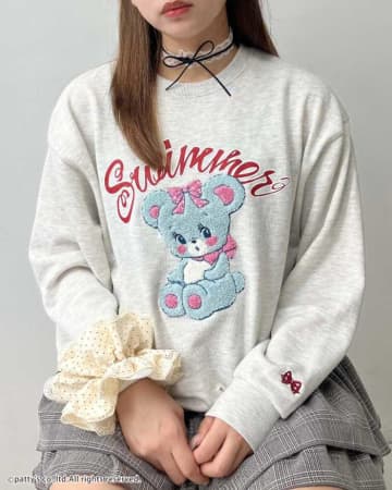 【AS KNOW AS plus×SWIMMER】レトロかわいい限定トレーナー