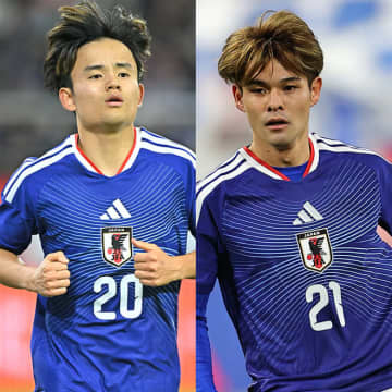 ガーナ戦で相性の良さを示した「久保建英×佐野海舟」。２人のポジションチェンジが森保ジャパンを“進化”させるか【日本代表／コラム】