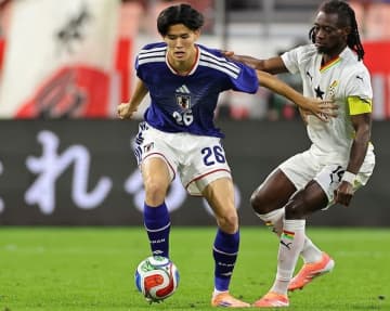 A代表デビューの後藤啓介が悔やんだ87分のシーン。その２分前にも惜しいチャンス。「ようやく」踏み出した世界一への第一歩【日本代表】