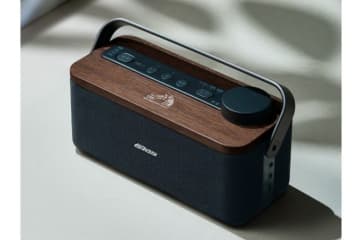 高級感のある天然木デザインのテレビ用ワイヤレススピーカー「SP-WS10BT」