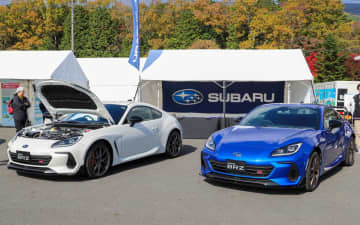 スバル、特別仕様車「BRZ STI Sport TYPE RA」をスーパー耐久最終戦富士に展示