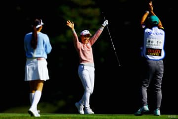 「菅沼菜々ちゃんのこともあったし…」木村彩子がおっかなびっくりのツアー初ホールインワン