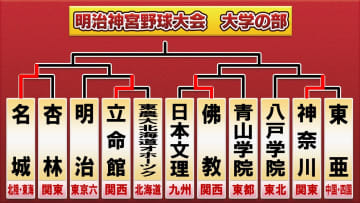 【神宮大会・大学の部】神奈川大が15安打10得点で勝利　9回2死から追いついた名城大はサヨナラ勝ちで4強に一番乗り
