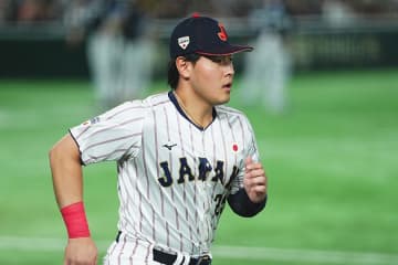 岡本出場の韓国戦にMLBスカウト集結　東京Dのバックネット裏ずらり、ヤ軍など熱視線