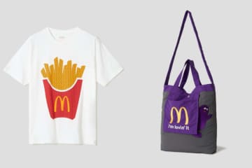 「マクドナルド」×「グラニフ」新作コラボが超かわいい！　遊び心あふれる“トート”など全16種展開