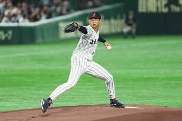 侍ジャパン中継で「初めて見た」「え！？」　韓国戦の背後に熱視線のワケ、今夏MLBでデビュー