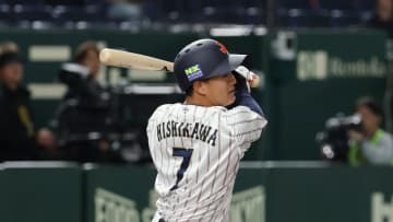 【侍ジャパン】期待のルーキー・西川史礁が存在感見せる　両軍初ヒット＆同点打＆顔面近くへの死球もプレー継続