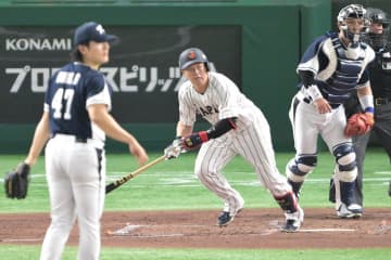【侍ジャパン】DeNA牧秀悟「非常にテンションの上がる試合でした」 日韓戦４万人超え観衆に感謝