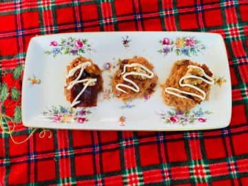 完熟柿のキャラメルリゼがたまらなく美味しいケーキ