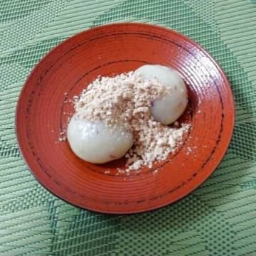 さつまいもとだんご粉で作る芋団子