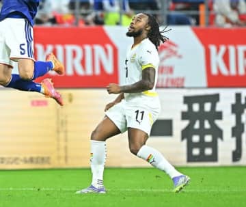 「驚くほどトリッキーにボールを扱うんだ」森保Jに完敗…プレミアで活躍するガーナ代表FWが絶賛した日本代表戦士は?「彼は本当に素晴らしい」