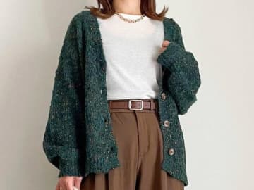 これで“2,000円台”！？【しまむら】つぶつぶが可愛い♡「デザイン性抜群カーデ」