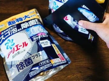 「洗濯洗剤」詰め替えるのやめました。使い勝手が良くなる＆収納力がアップする裏ワザ♪