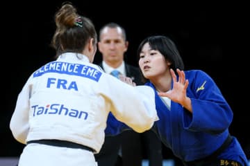 女子70キロ級で田中が優勝　柔道のグランプリ大会