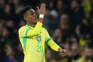 名将アンチェロッティが感嘆「ここまでの才能が」　ブラジル18歳の将来性に太鼓判「未来は安泰」