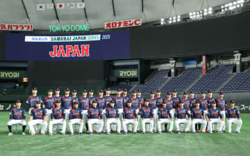 韓国戦を明日に控え前日練習　侍ジャパン