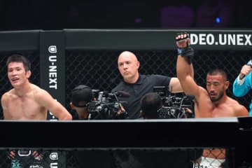 【ONE】42歳・青木真也がまさかの2RKO敗戦　金星の手塚裕之は絶叫「俺の階級、俺の時代だ！」