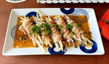 電子レンジで超かんたん！「豚バラ肉×もやし」で即席おかず