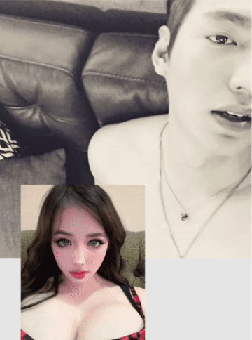 K-POPアイドル、人気俳優との“セルフ熱愛説”再び？上半身を露わにした写真と合成