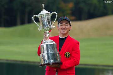 金子駆大が6打差圧倒で今季2勝目、賞金ランク1位浮上　石川遼は30位