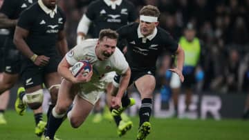 【ラグビー】イングランドがオールブラックスを6年ぶり撃破　鮮やかドロップゴール連発・代表戦10連勝