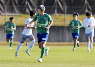 カズ、最年長出場記録更新　58歳263日、JFL鈴鹿