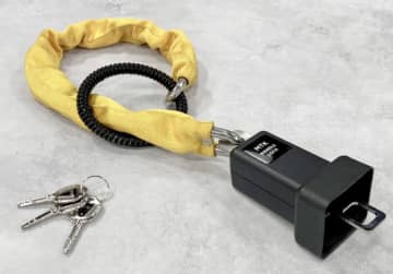 車盗難対策に新モデル、物理防御ギア「MTK ハンドルロック2」発売　三金商事