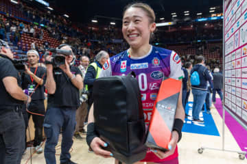 石川真佑が2戦連続のMVP！ ノヴァーラはミラノにフルセット勝利【セリエA女子】