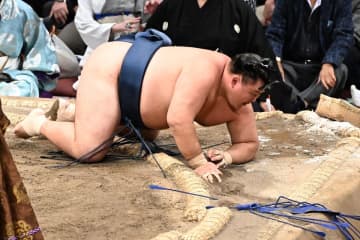 【九州場所】玉鷲が41歳の誕生日　大の里に惜敗も存在感「年じゃない、心。40代ナメんな」