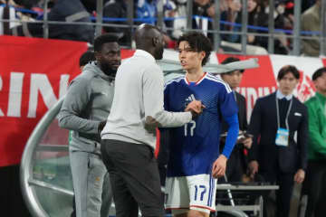 田中碧が重傷負ったガーナ代表MFに初言及「申し訳ない」「彼が回復してプレーできることを願うしかない」