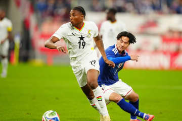 【日本代表】右足二箇所骨折…ガーナ代表フランシス・アブがトヨタ記念病院で「手術成功」。リハビリを開始