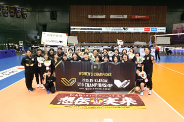 女子はVC長野トライデンツ岡谷U15が初優勝！ 決勝で2連覇中のTealmare Jr. OCEAN WINS U15に勝利【2025 SV-V.LEAGUE U15 CHAMPIONSHIP】