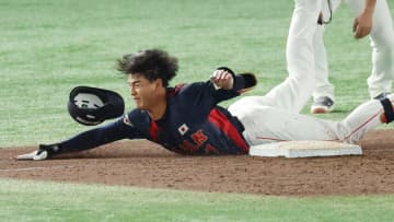 「ナイスガッツ」「泣きそうになってしまった」西川史礁が執念のヘッスラで内野安打　気迫にあふれる雄叫び