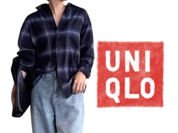 派手すぎずちょうどいい！【ユニクロ】40・50代がシャレる！「チェック柄シャツ」