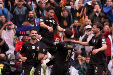 C・ロナウド不在もなんのその！　ポルトガルが大量9ゴール、7大会連続9度目のW杯出場決定