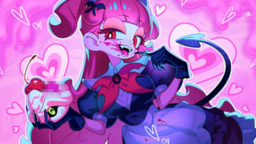 人外美少女メイドに食べられたい！カートゥーン調のダークラブコメなローグライト『Inferno Cafe』が初出展―Steamでのリリース目指して開発中【デジゲー博 2025】