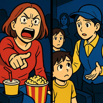 「この席、子どもが見えないんですけど！？」と映画館で怒鳴る客。従業員が出した答えとは？【短編小説】