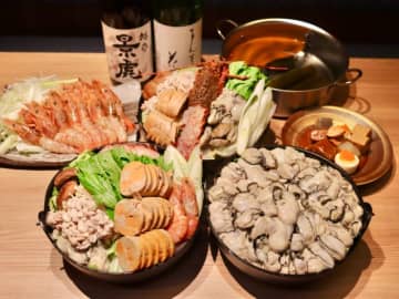 痛風鍋に牡蠣鍋、海老しゃぶも!｢牡蠣海幸かいり 吉祥寺店｣がオープン!