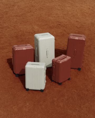 リモワ、スーツケース「Essential」に新色テラコッタ＆クレイ。自然界の色彩イメージ