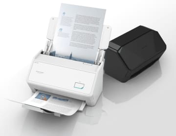PFU、「ScanSnap iX2400」発売。フラッグシップ機のスキャン性能を、Wi-Fiなど省いて低価格化
