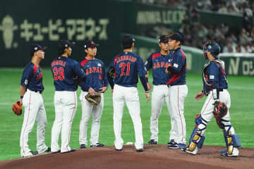 侍投手陣が7四球　井端監督「昨日より狭い」ゾーン指摘　先発・金丸は「審判によって違うと…」
